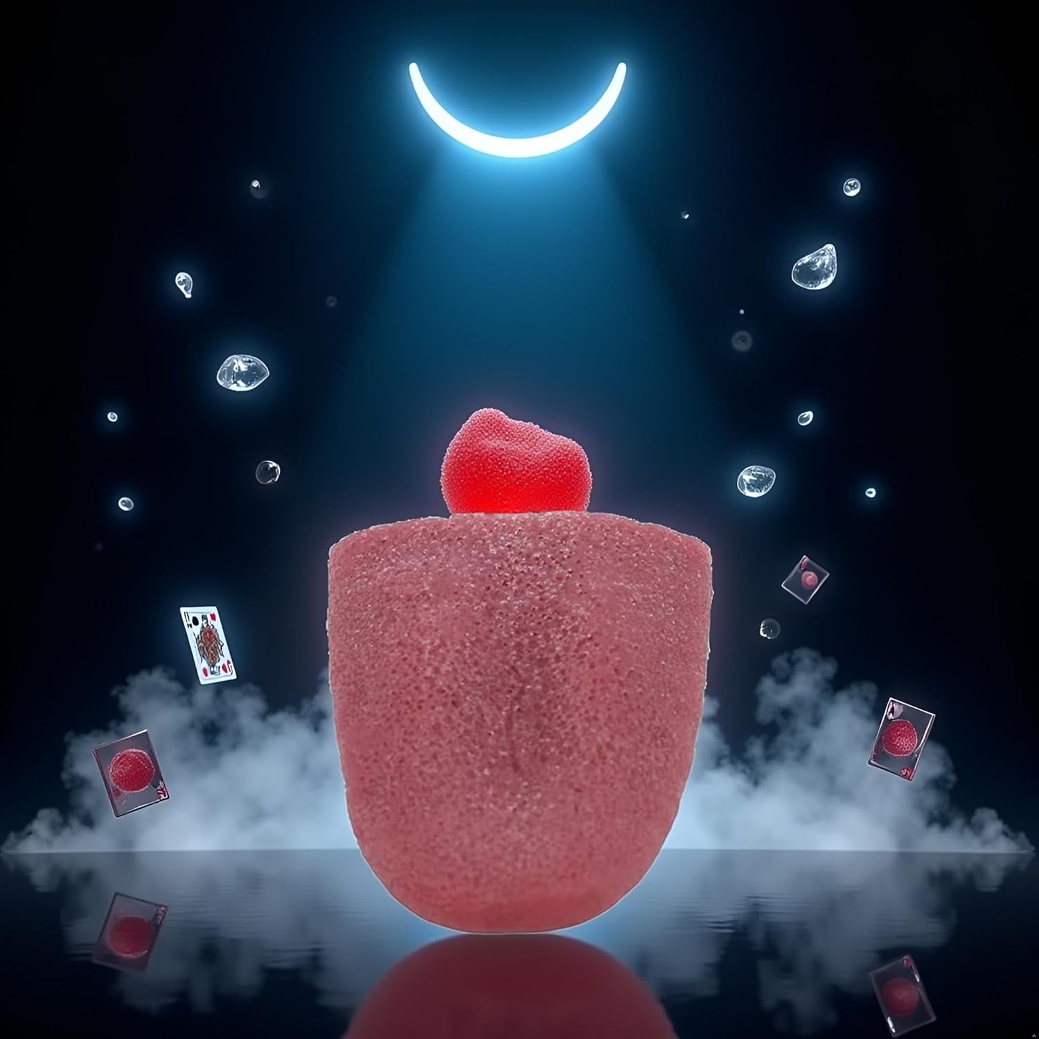 Realistic Fake Tongue Gross Jokes Prank Magic Tricks Halloween Horrific Magicians Props Fashion Processing Magic Kits Accessories