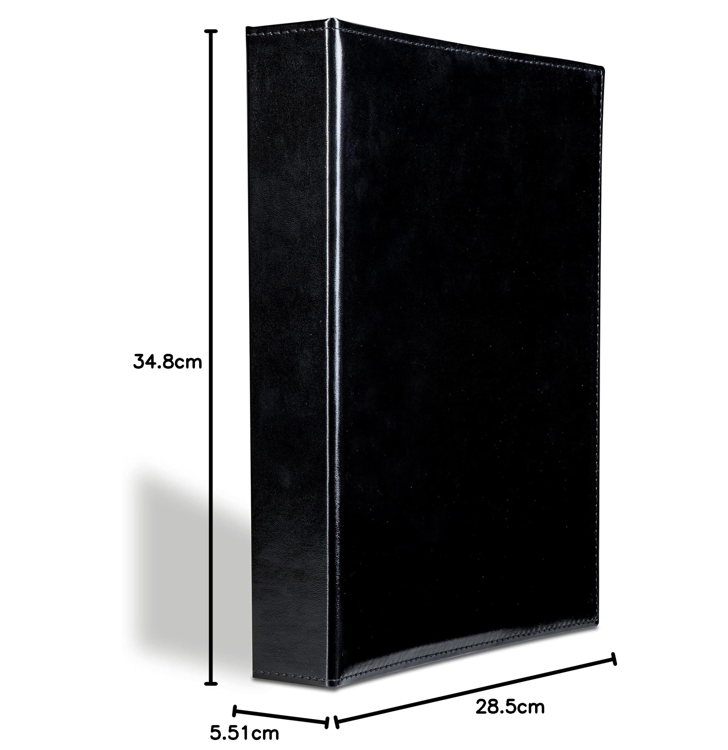 Leuchtturm 345088 Scrapbook - Album di Cartoline per 400 Cartoline - Nero