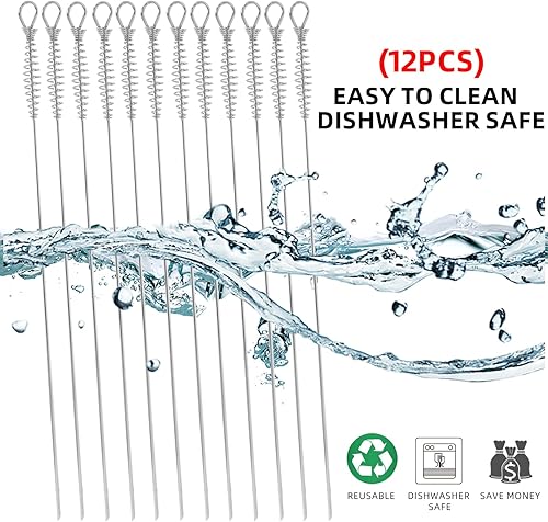 Miniatura 5 de Paquete de 12 brochetas de metal de 16 pulgadas, pinchos de metal largos y planos, reutilizables, para barbacoa y barbacoa, pinchos para asar a la