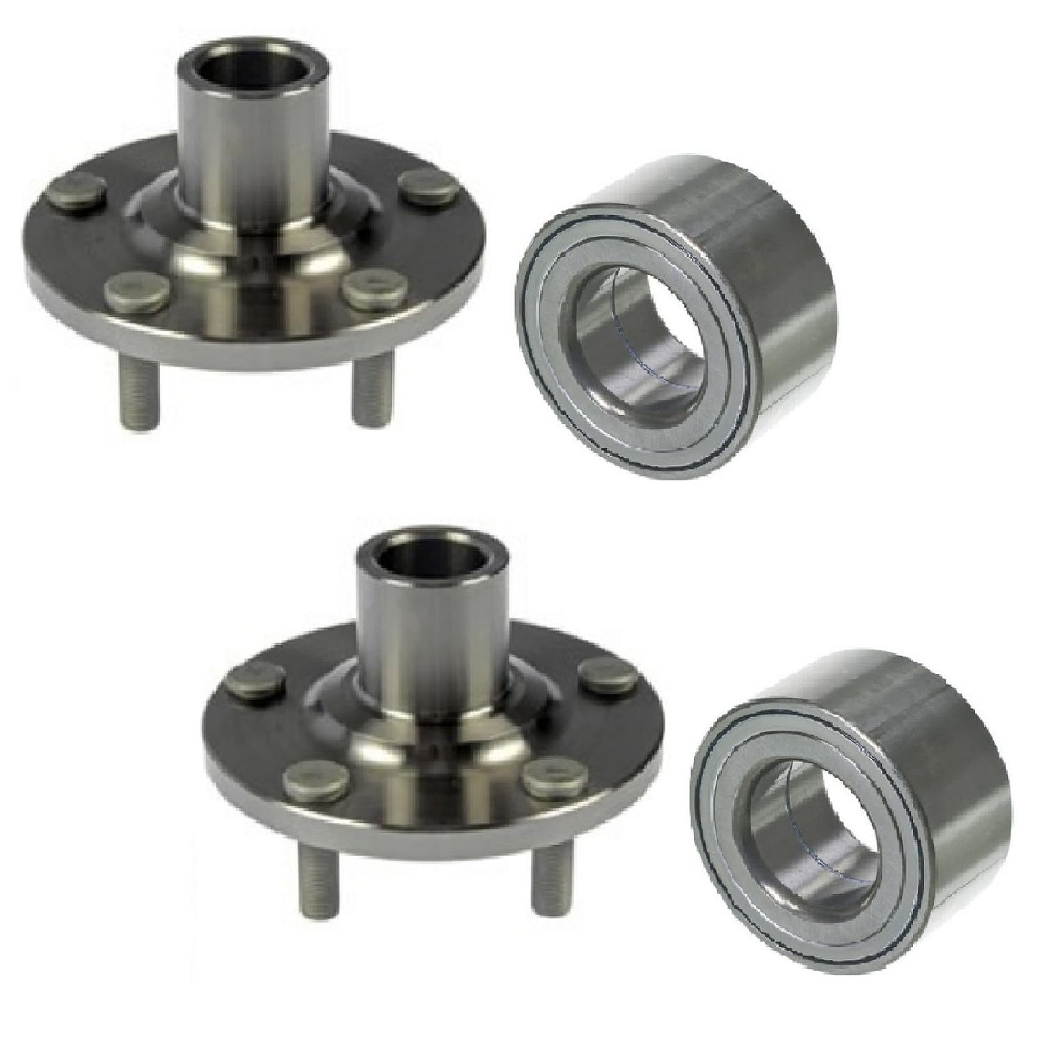 Pair Front Left and Right Wheel Hub and Bearing fit 2010 2011 2012 2013 RX350#U510100/U930400