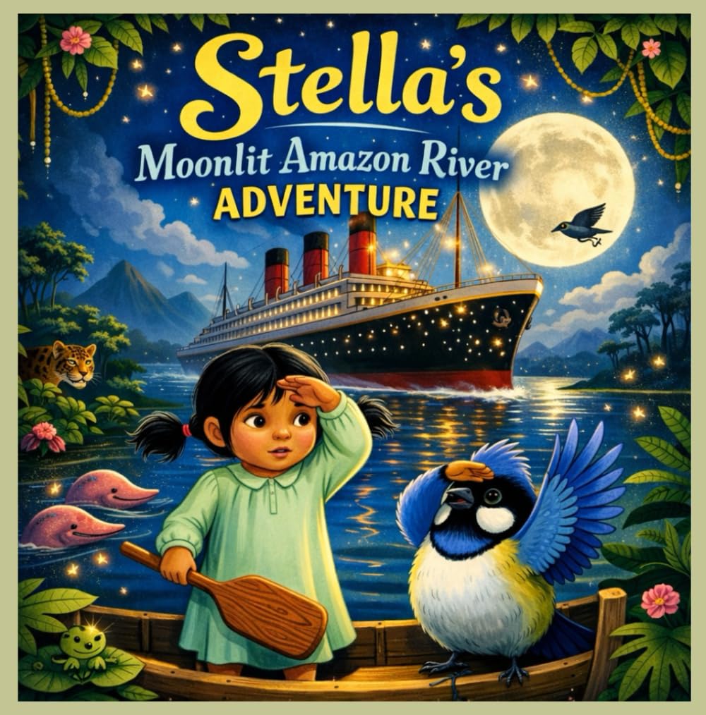 Stella’s Moonlit Amazon River Adventure: A Magical Bedtime Adventure on the Amazon River