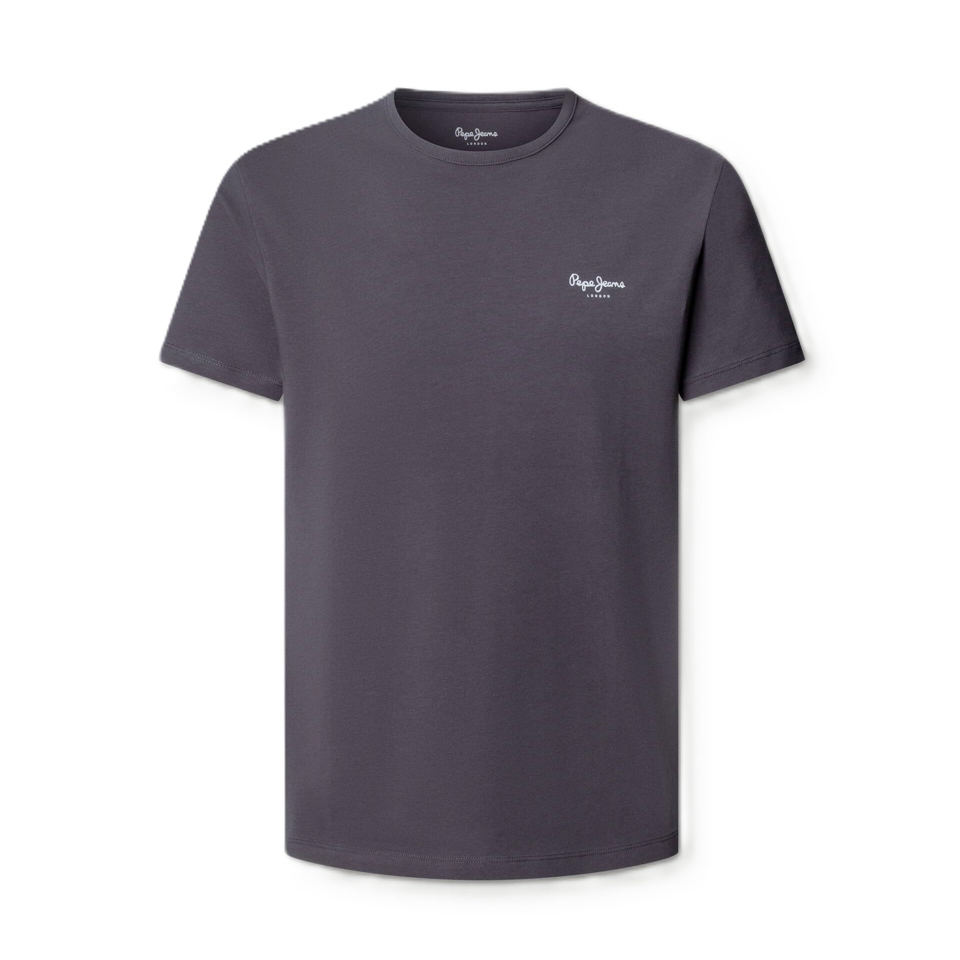 Pepe Jeans Original Basic 3N T-Shirt für Herren, Grau, Größe L