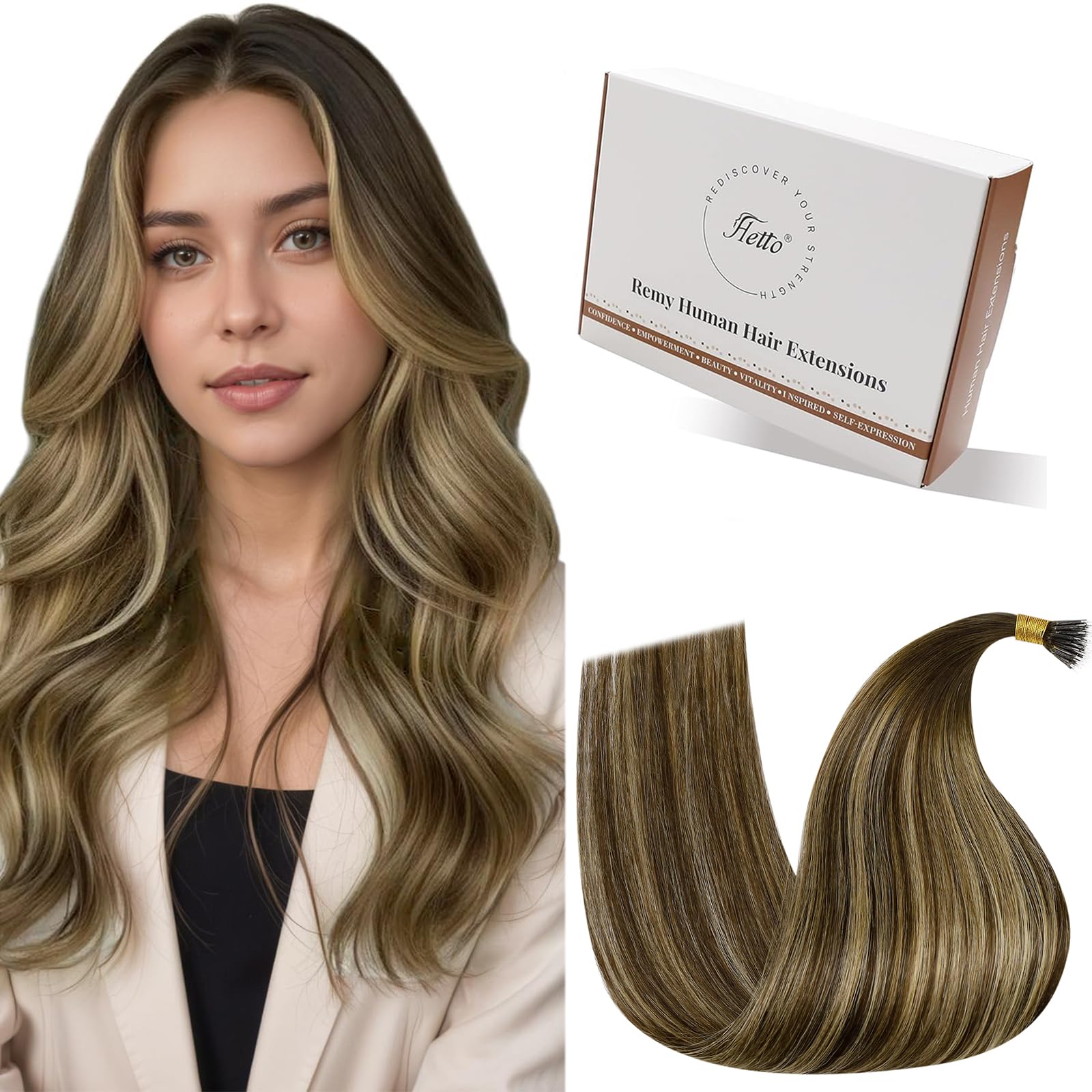 Hetto Echthaar Extensions Remy