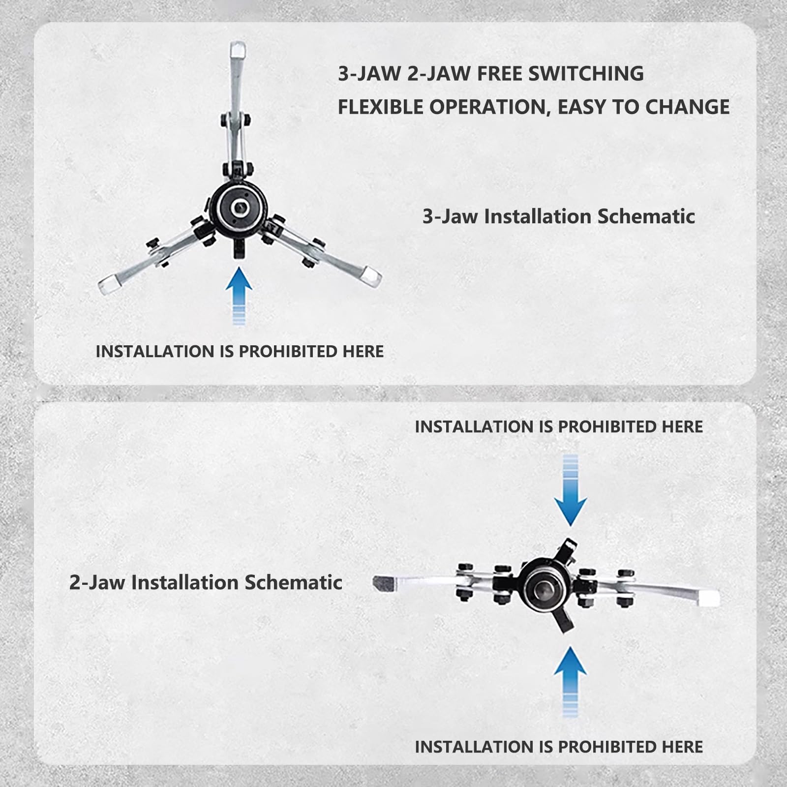 Zestaw ściągaczy hydraulicznych do kół zębatych – separator 2- i 3-szczękowy, zestaw do ściągania łożysk kół i bębnów hamulcowych do użytku poziomego/pionowego