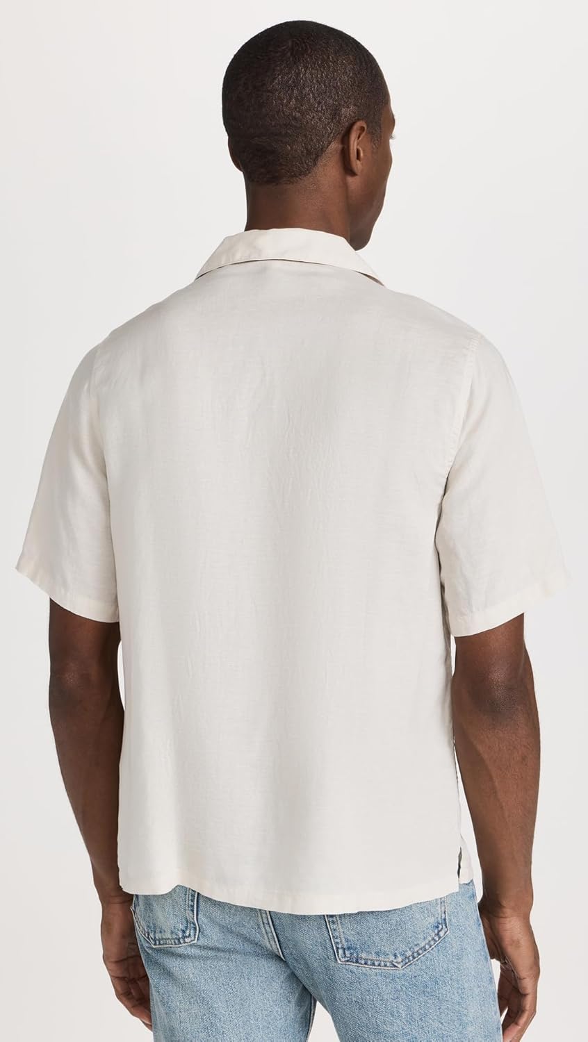 Onia Men's Air Linen Convertible Camp Shirt - Image 3