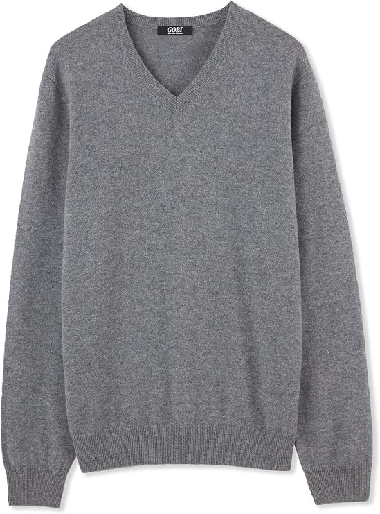 GOBI Essential V-Neck Cashmere Sweater