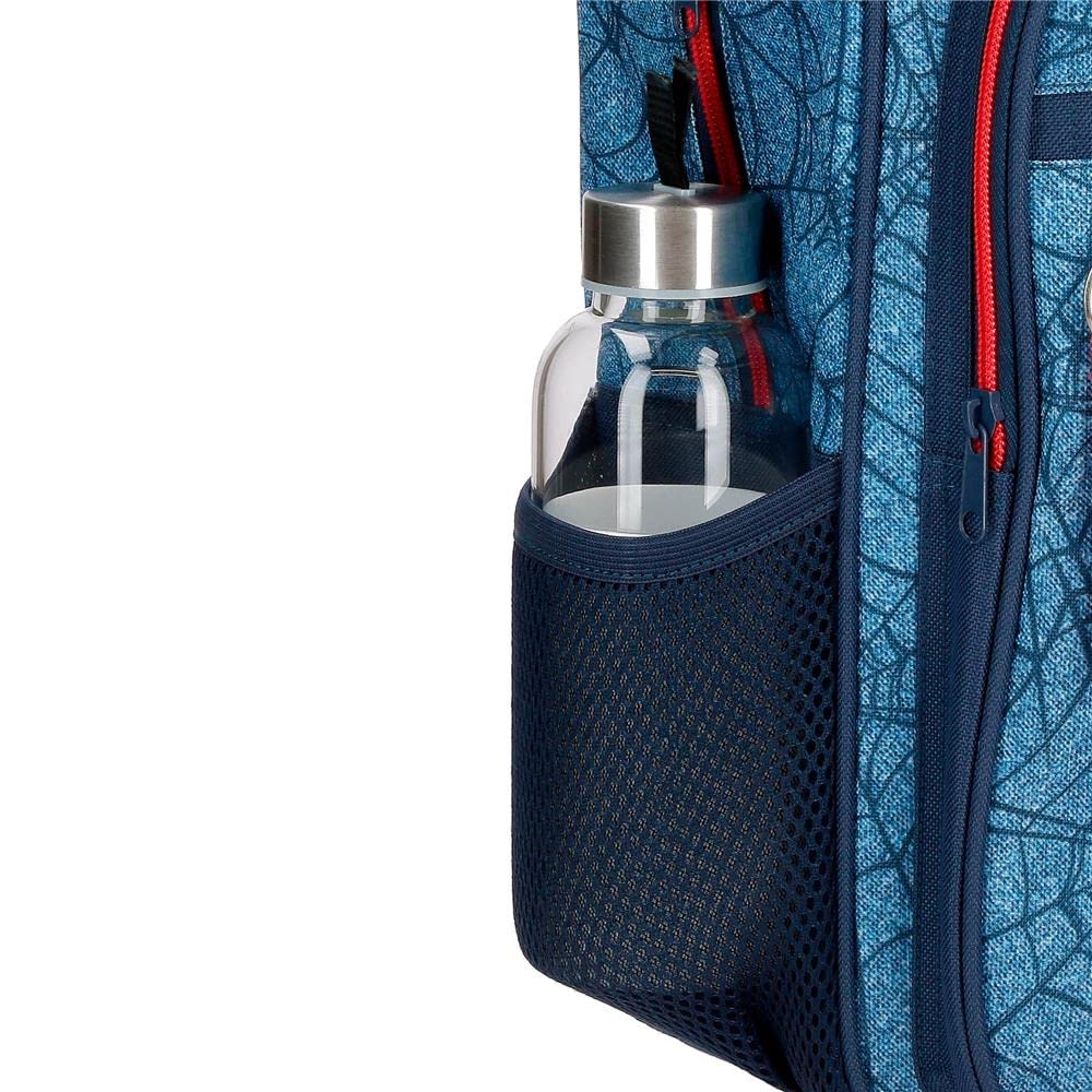 Marvel, blu, Talla única, Zaino 42 + carrello