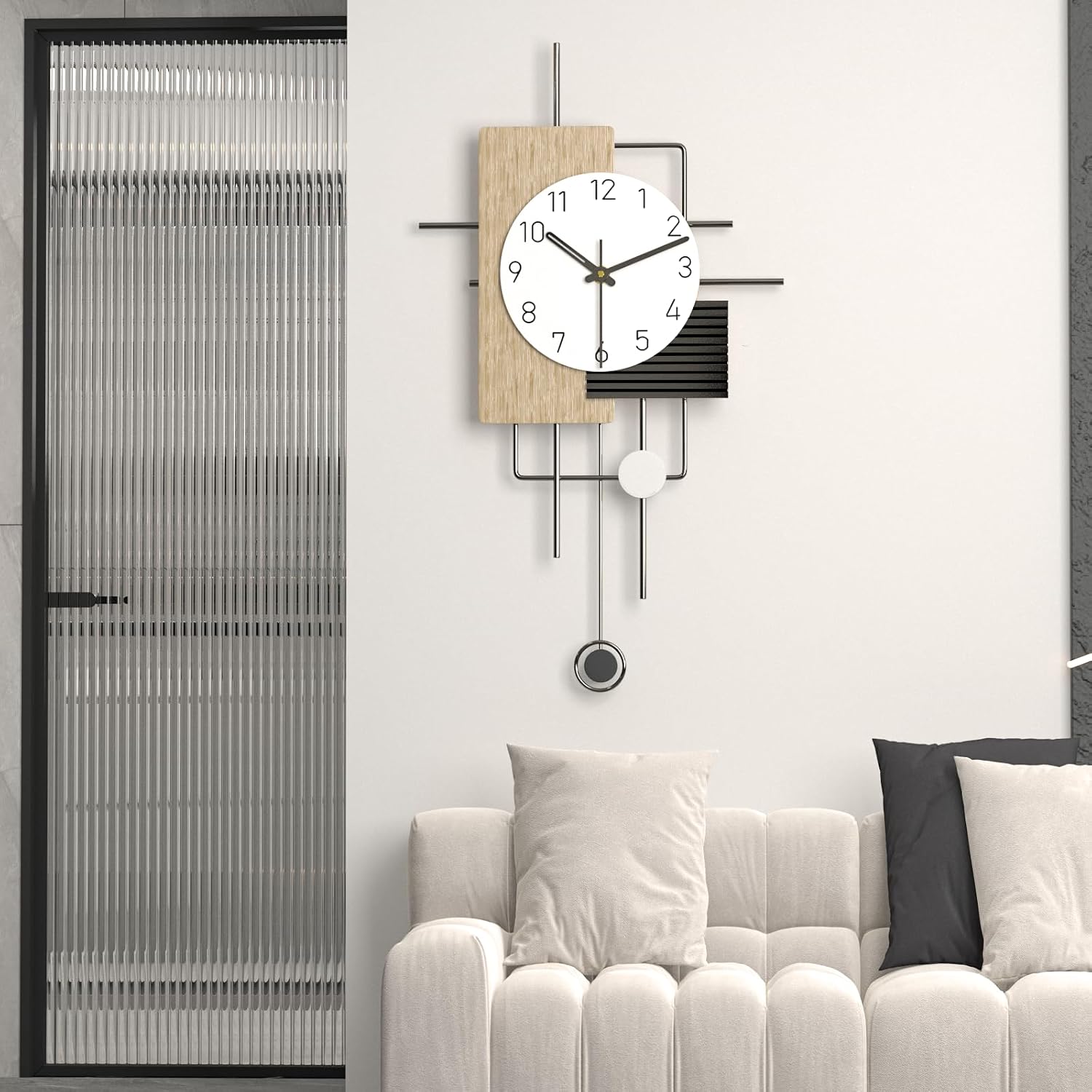 Modern Minimalist Wall Clock Creative...
