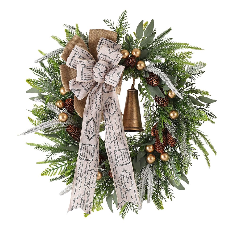 Large Christmas Wreath Garland 60cm Indoor/Outdoor Party Decor