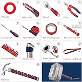 Thor Hammer Tool Kit, Daily Repair Filled Household Tool Case Pliers DIY Repair Kits Multi Tools Thor Hammer Accessories - 4