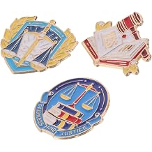 3pcs Metal Lawyer Scale Brooch Justice Symbol Law School Ornament Aesthetic Pins Cute Pin Badges for Dresses Backpack Bag
