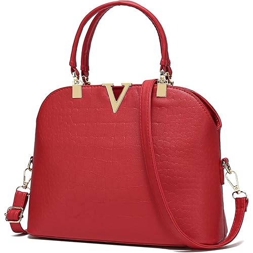 JHVYF Purses for Women Fashion Handbag Ladies Satchel Bags PU Leather Top Handle Shoulder Tote Bags