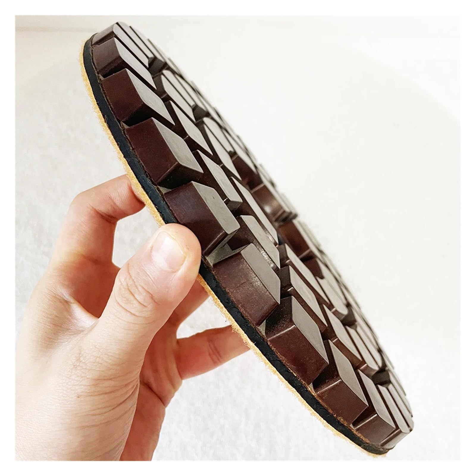 9 Zoll 230 mm Diamant-Bodenpolierpad, Schleifwerkzeug for Renovieren und Schleifen von Stein, Granit, Marmor, Keramikfliesen lingli(400)