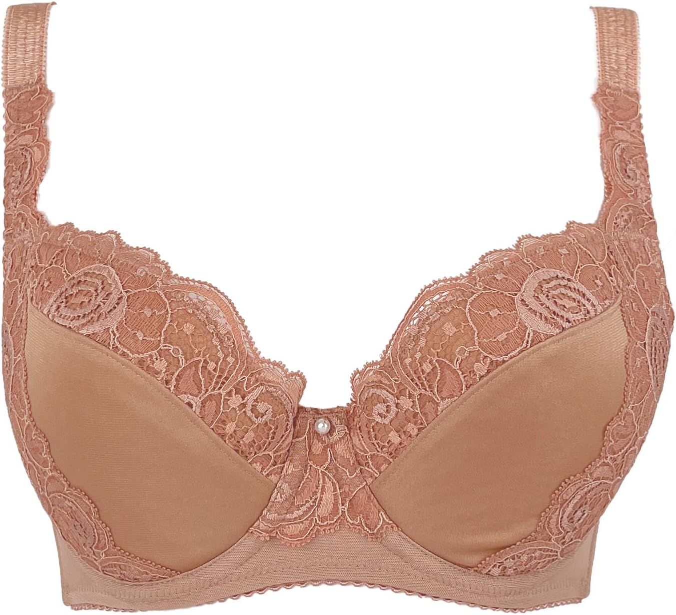 シャルレ 柔らかワイヤーブラジャー D75 ナチュラルブラウン FA131