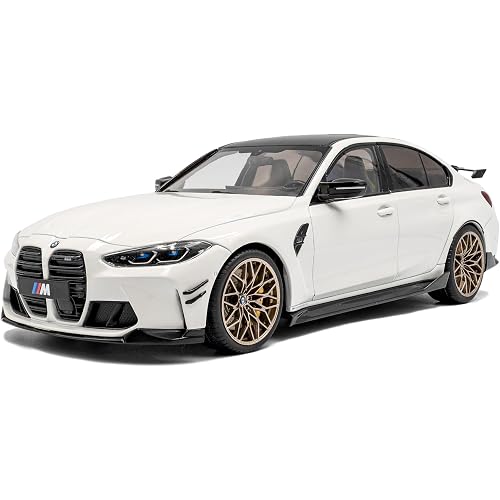 Solido 1:18 Scale BMW M3 (G80) Performance Parts Alpineweiss Uni 2024 Diecast Model Car S1814301
