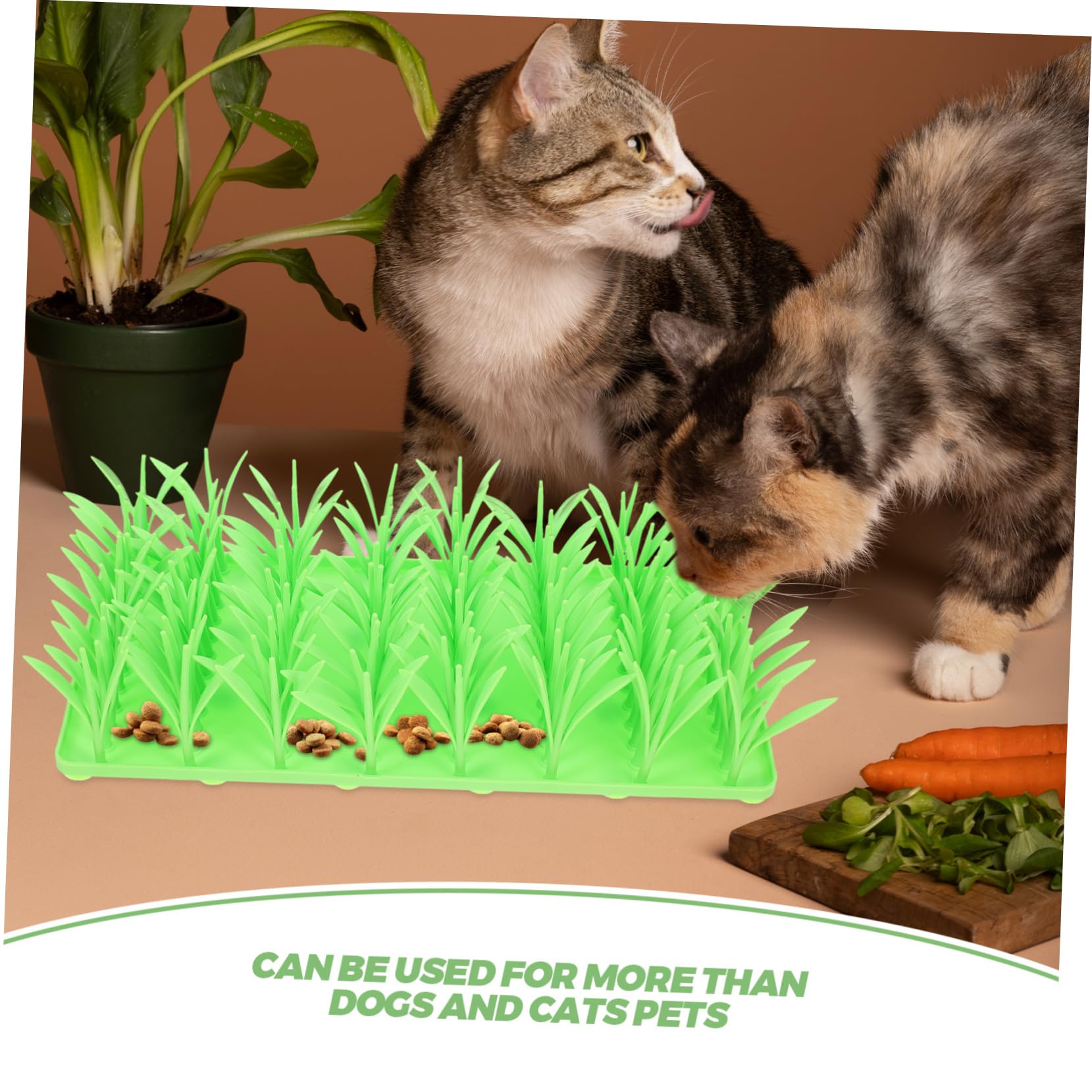 Silikon Grasmatte für Langsames Fressen, rutschfeste Hundematte