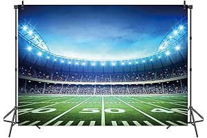 RUINI Football Field Photography Backdrop