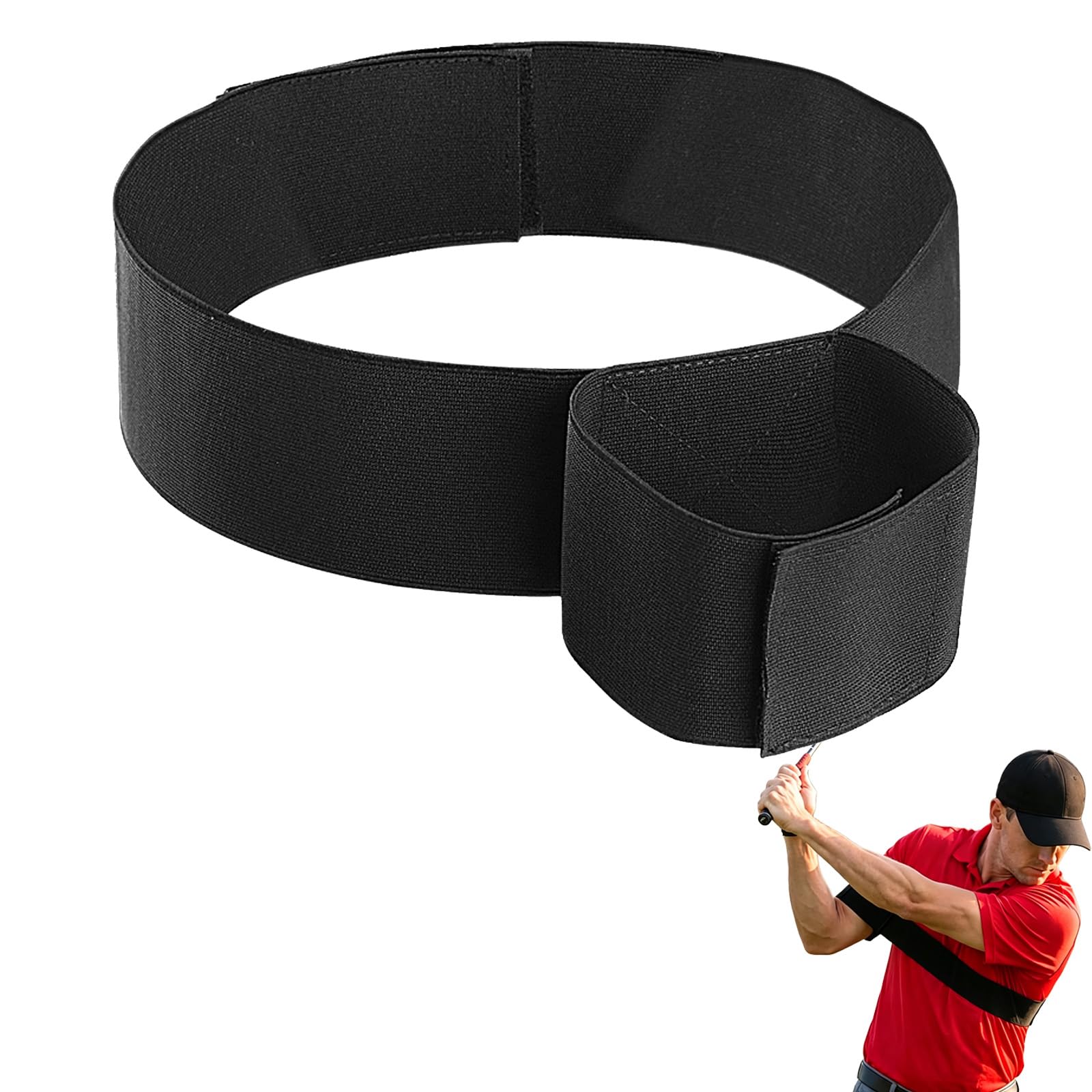 TRS Slider Golf Aid,Adjustable Golf Swing Trainer for Beginners
