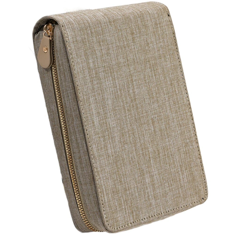 Trousse aiguilles circulaires tissu Oxford et outils de tricot