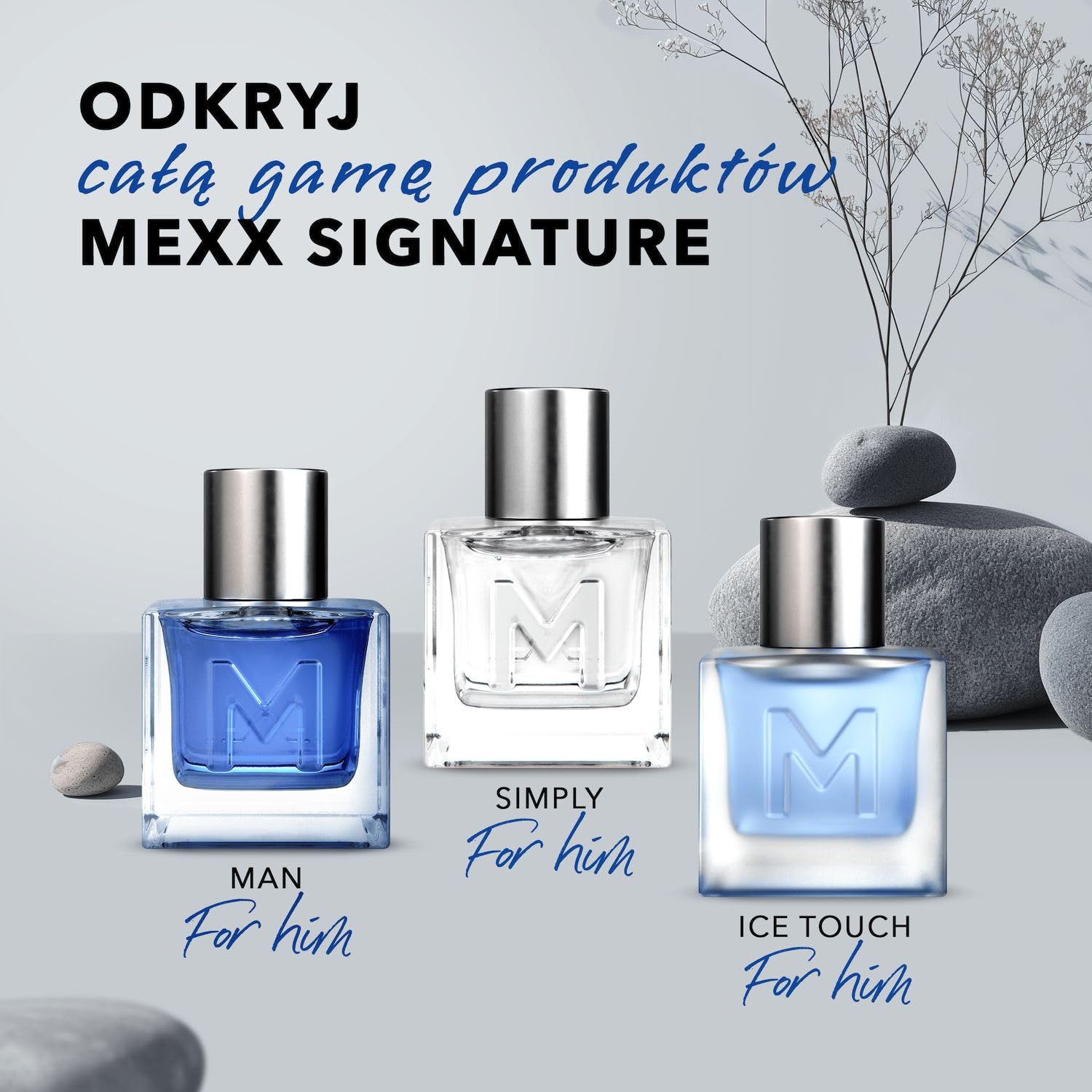 Mexx Man Woda Toaletowa dla Mężczyzn, o Świeżym, Aromatycznym, Drzewnym Zapachu, 50 ml