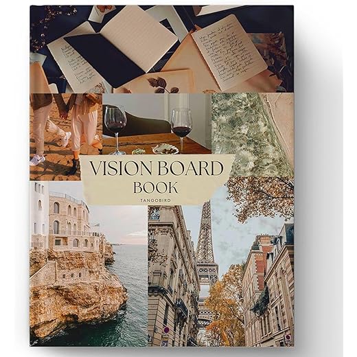 Vision Board Book Magazines with 1000+ Images – Scrapbook Supplies, Crafts for Adults, Clip Board, Junk Journal Supplies, Journaling Supplies, Board Books, Scrapbooking Supplies, Art Kit