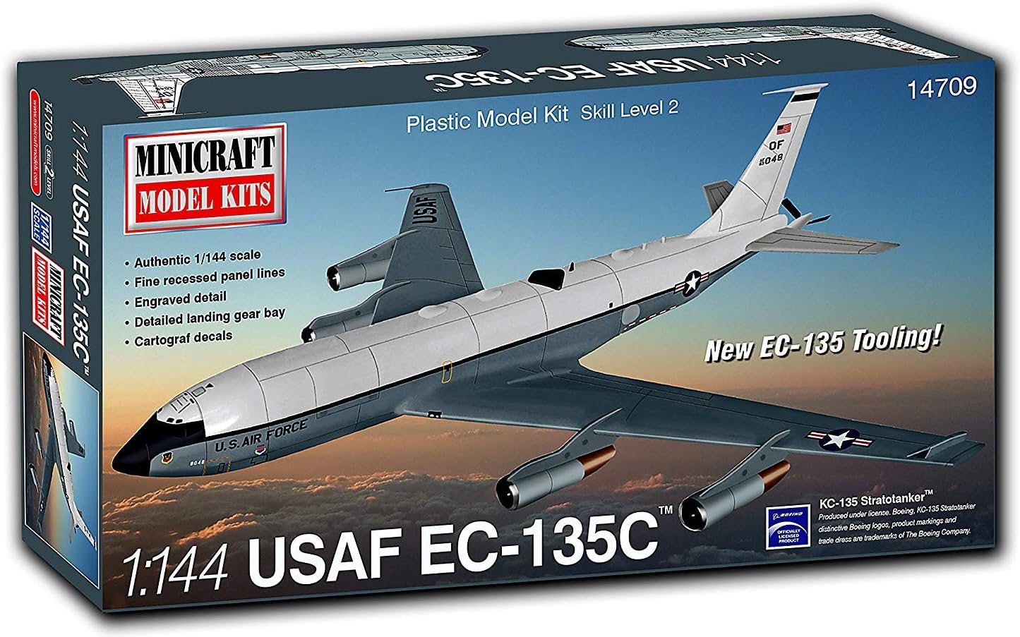 Minicraft EC-135C USAF Building Kit (69 Piece) [並行輸入品]
