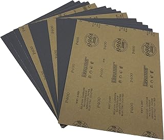 AutKerige Wet and Dry Sanding Sheets 400 Grit...,