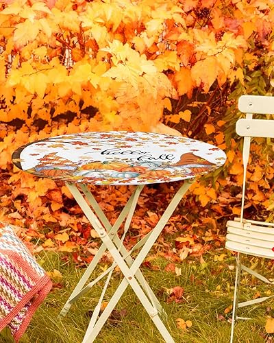 Vista 131 de Mantel redondo ajustable de Navidad para mesa redonda, mantel rojo floral de Navidad, mantel impermeable con borde elástico, mantel circular rojo