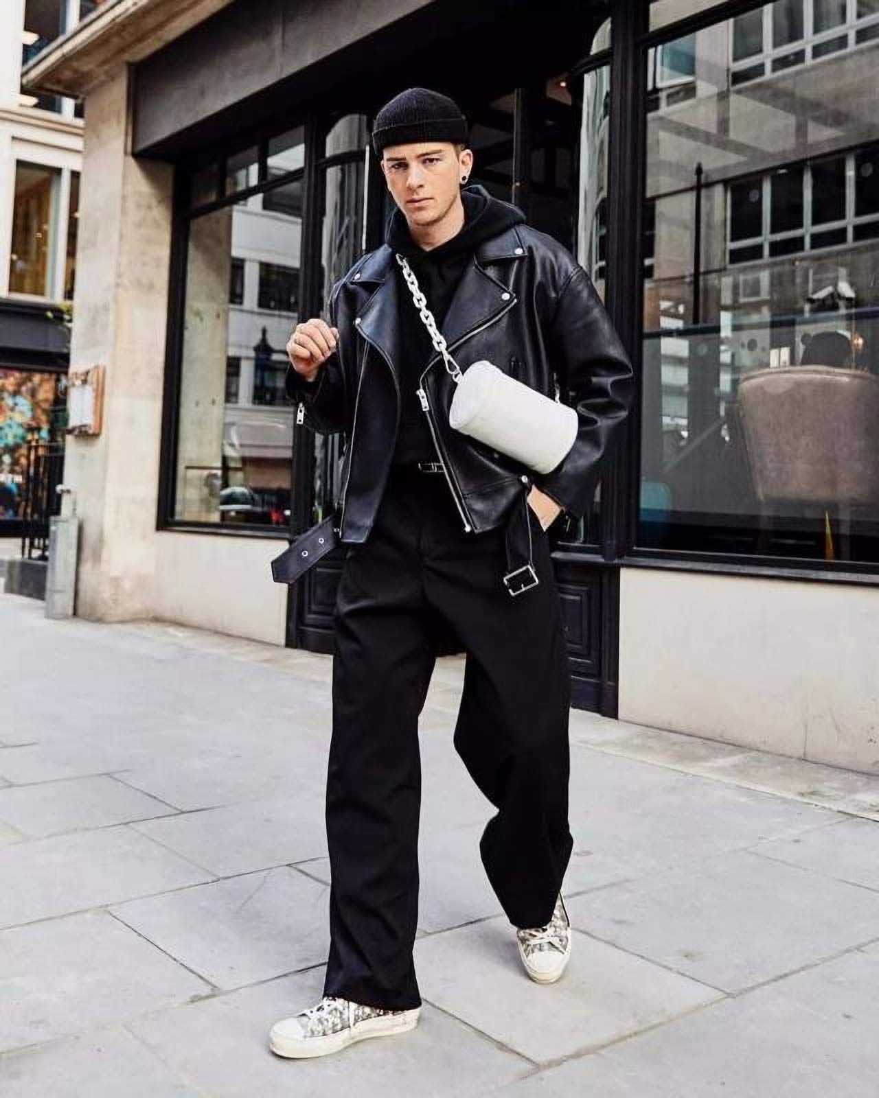 JFAN Miki Hat Swag in Maglia Retro Trawler Invernale Beanie Hat Cappellino da Baseball Unisex Cappello a Maglia Moda