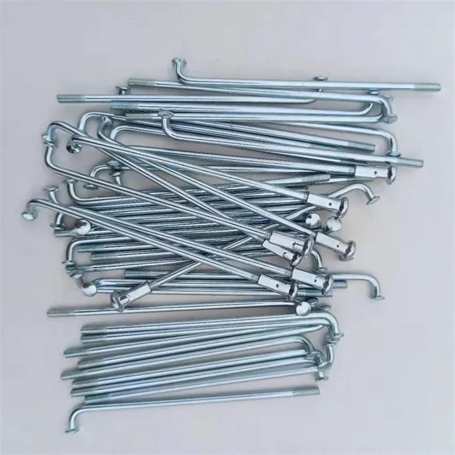 Raggi per Bicicletta Raggi for Bici for Biciclette elettriche 12G Diametro 2,5 mm Lunghezza 70-185 45 Acciaio + Capezzoli 36 pz/Lotto