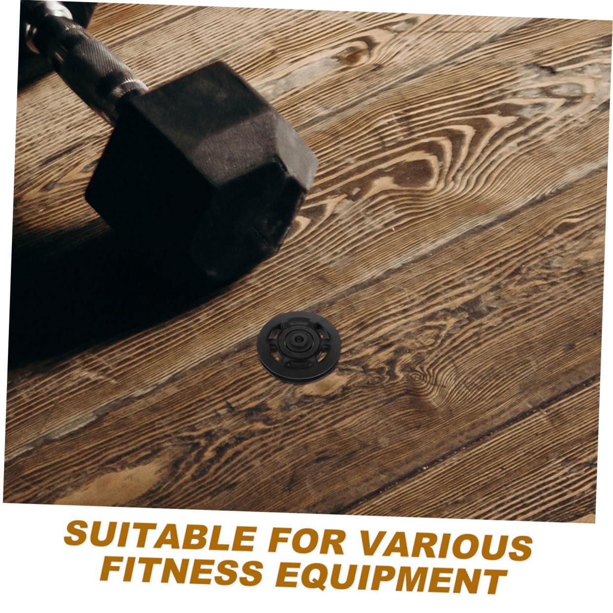 HEMOTON 10piezas Poleas De Ejercicio Resistente Abrasión para Equipos De Gimnasio Poleas De Rodamiento De Accesorios De Gimnasio para Casa