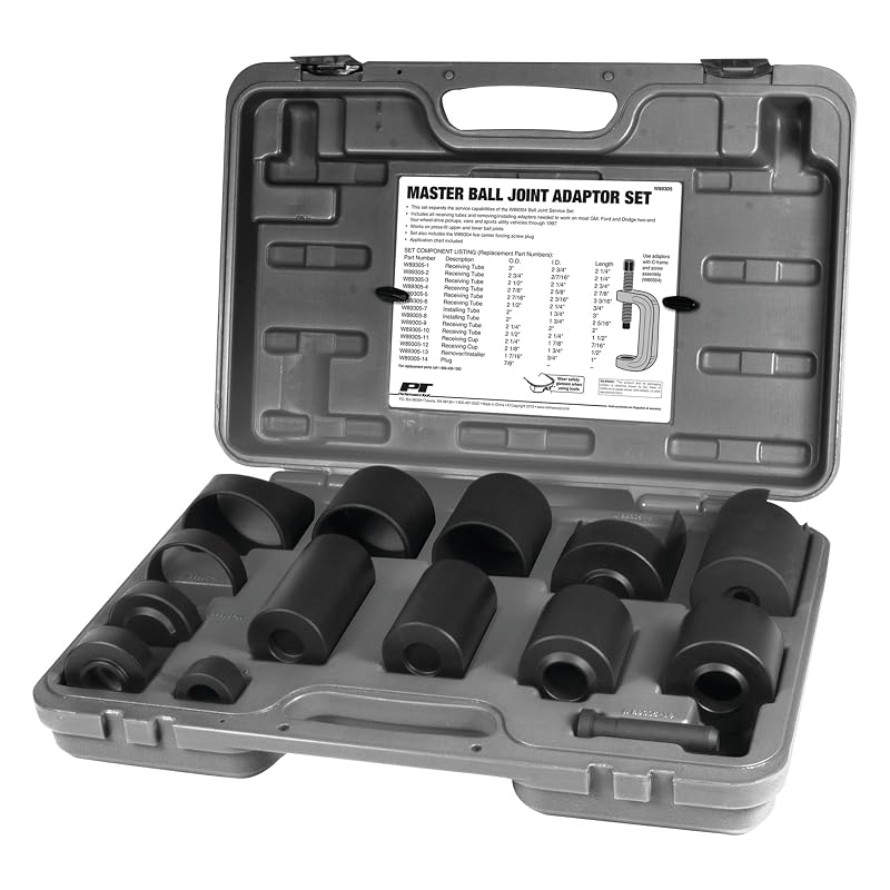 Kit de Adaptadores para Serviço de Pivôs e Terminais de Direção Performance Tool W89305