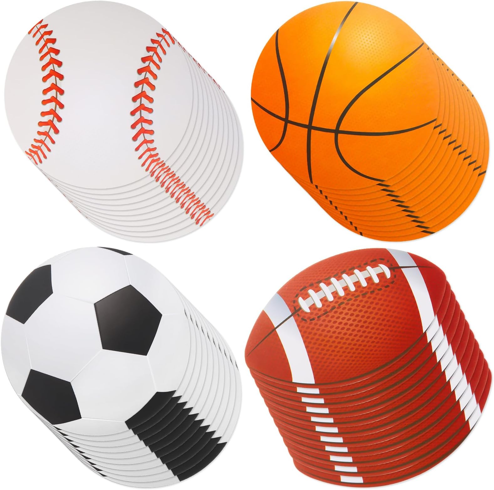 Beistle Sports Cutouts Home & Kitchen