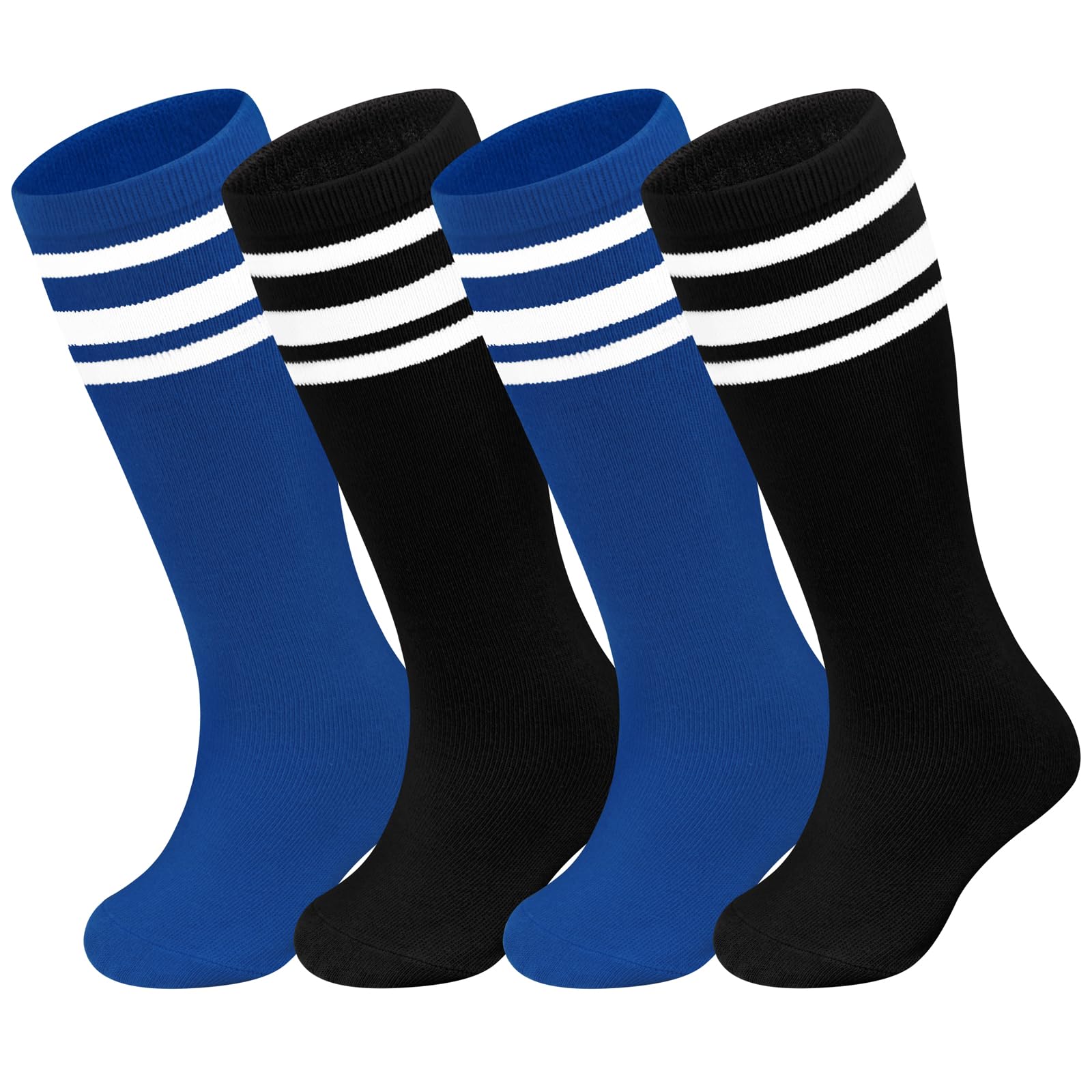 Sarfel Youth Toddler Soccer Socks Kids Baseball Socks Youth Boys Girls Knee High Softball Football Accessories Tube Cotton