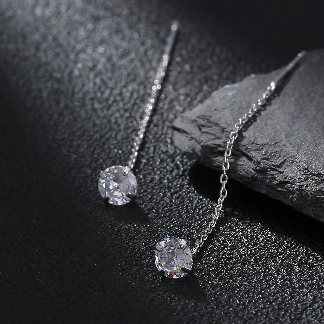 Vendita Orecchini A Tre Cerchi Pendenti In Argento 925 - OR0062AG - Foto 5