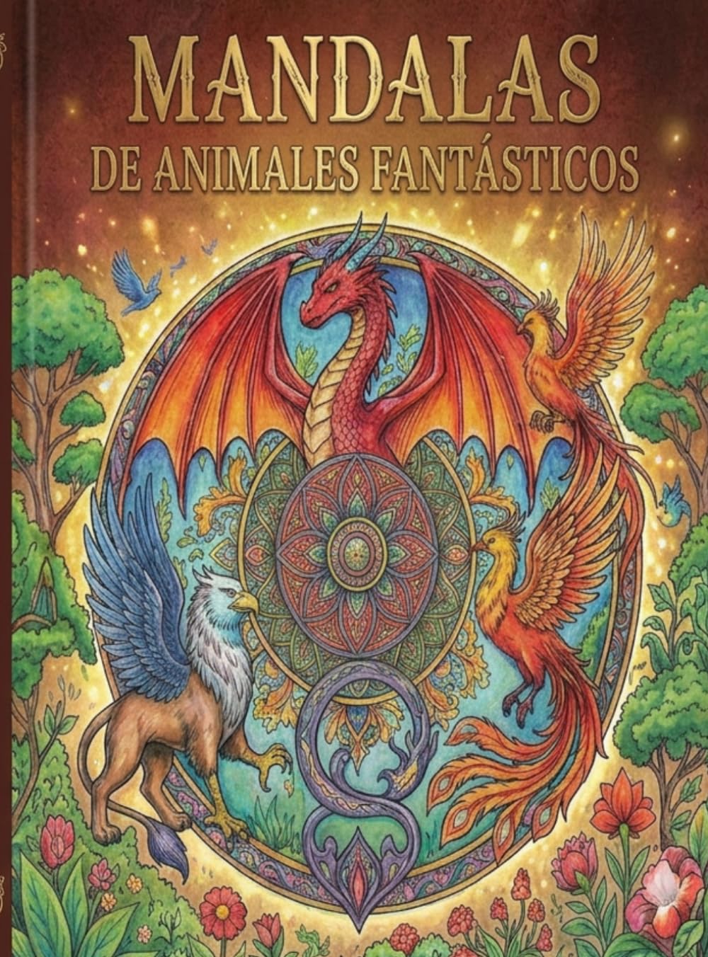 Mandalas de animales fantásticos