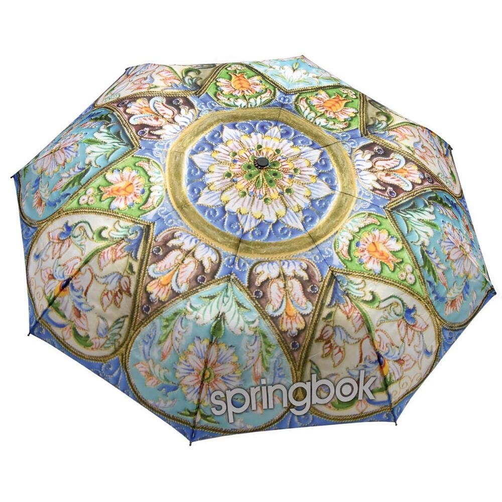 Springbok Compact Travel Size Full Size Canopy Umbrella with Auto Open/Close Button