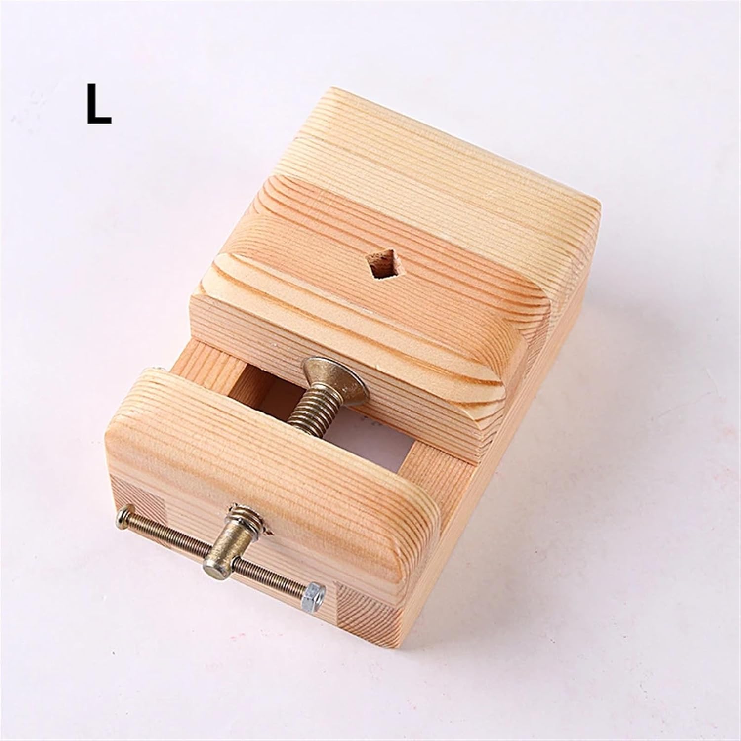 DIY Stamp Wood Working Tool Mini Flat Pliers Vise Clamp Table Bench Vice Seal Hand Tools for Woodworking Carving Engraving (Color : L 12x8.5x5.5cm-01)