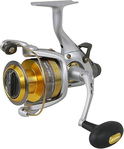 Miniatura 2 de Okuma Avenger ABF B Series Graphite Baitfeeder Carrete giratorio de agua salada