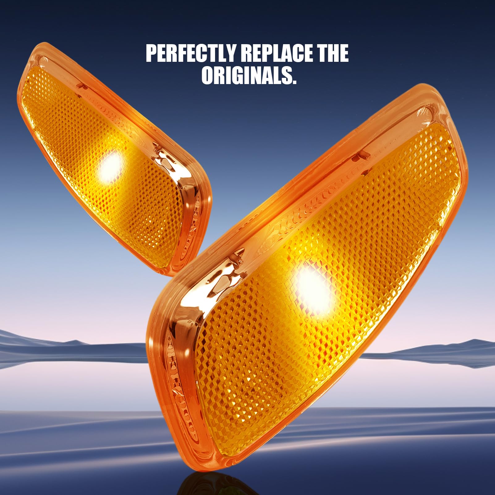 2 X LED Indicatore di Direzione Lampada per 2014-2021 Renegade 51953116 indicatori luminosi laterali