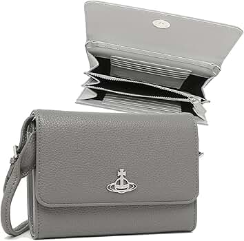 Vivienne Westwood ショルダーバッグ グレー 日本限定】EXECUTIVE スクエアショルダーバッグ(ライトグレー