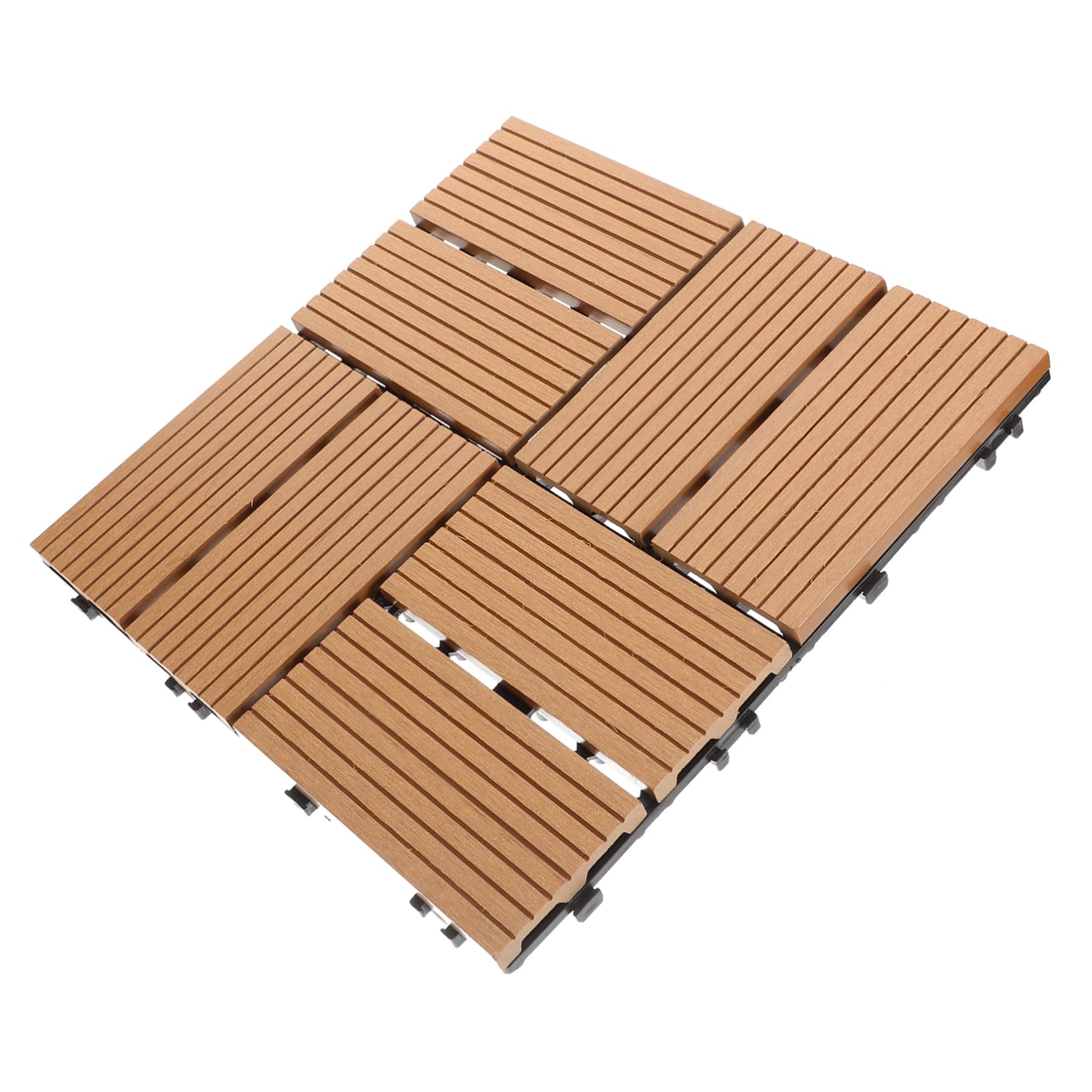Piastrella Interlocking in Legno Composito Decking per Esterni