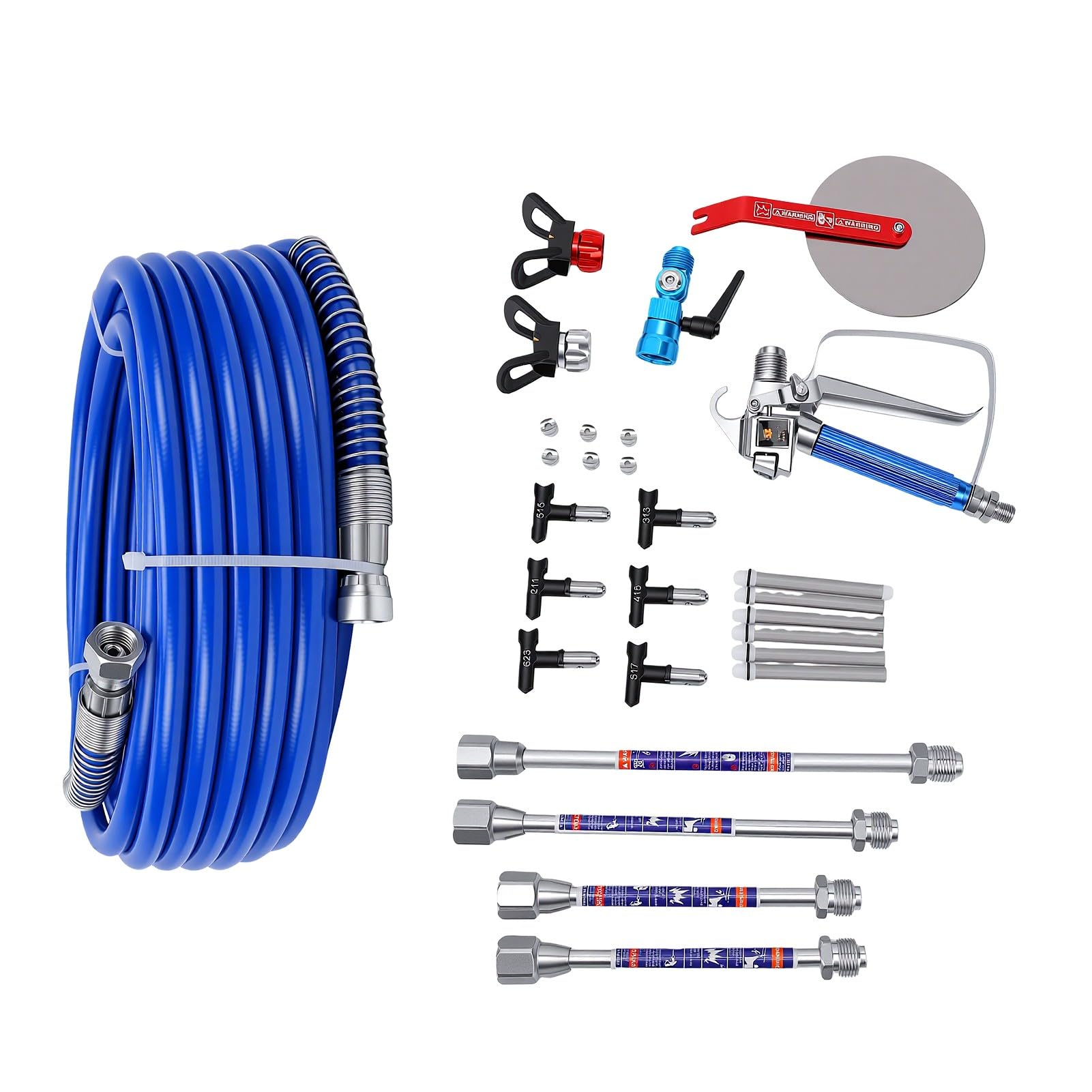FTVOGUE Airless Farbspritzgerät Set 3600 PSI