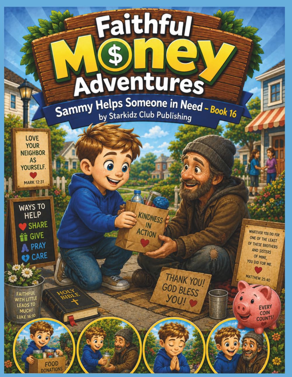 Faithful Money Adventures-Sammy Helps Someone in Need-Book 16
