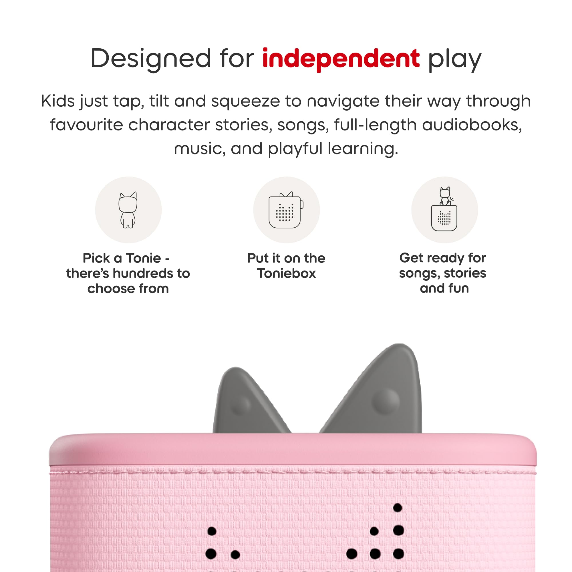 Toniebox 2 Starter Set creativo Tonie Rubie Cloud Pink