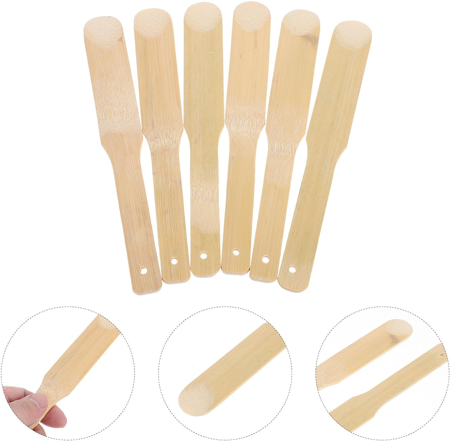 6 Pcs Dumpling Filling Spoon with Ergonomic Handle for Kitchen