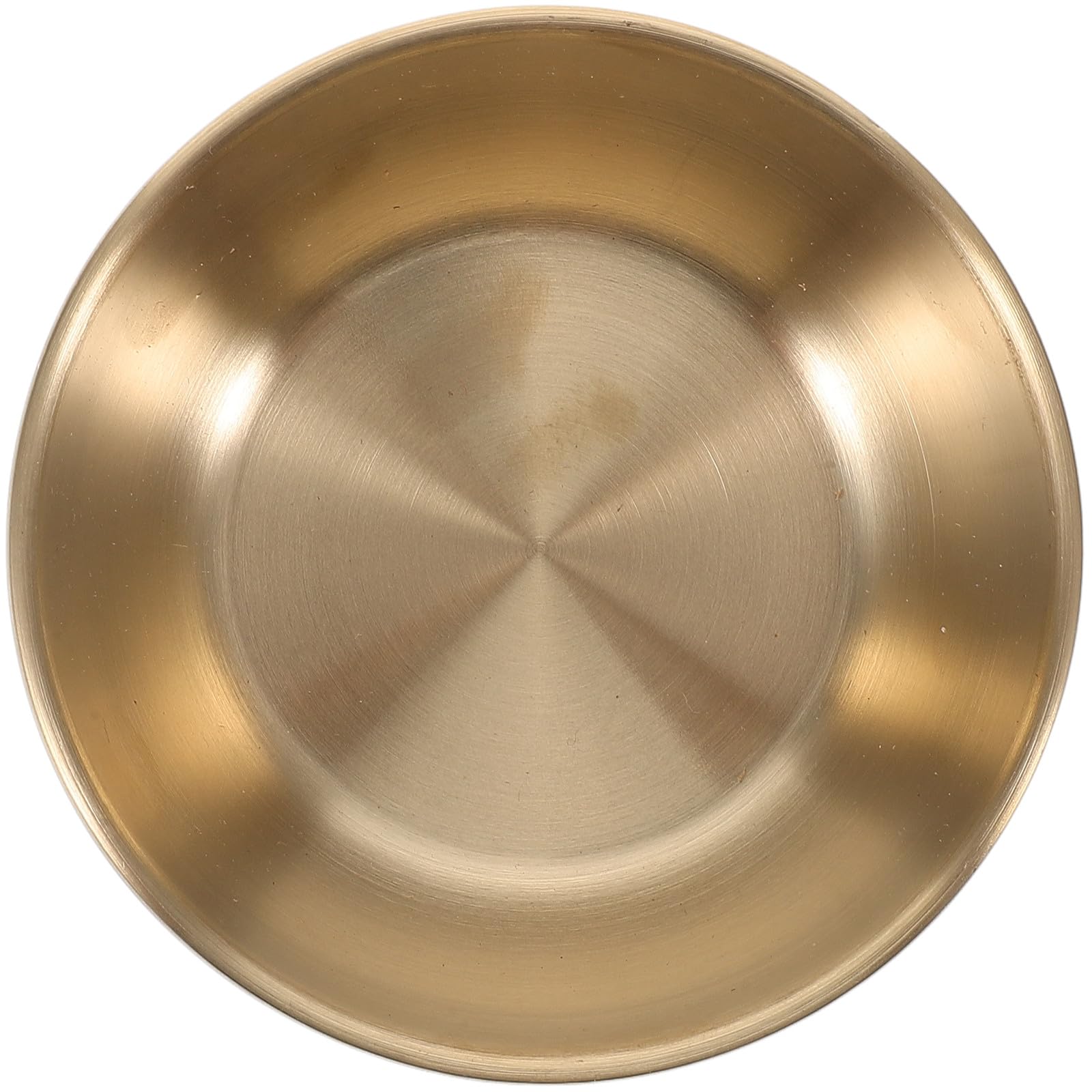 Cuenco de latón ritual para quemar incienso de forma segura con diseño místico de pentagrama