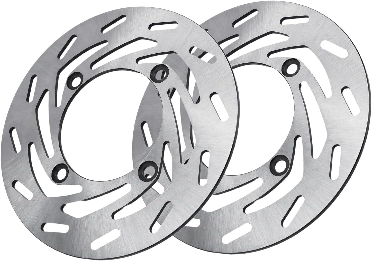 2 Pack Front Left/Right Brake Rotor Discs Compatible with Yamaha Kodiak 700 YFM700 2016-2020 Grizzly 550 YFM550 2009-2014 Grizzly 700 YFM700 2007-2020 OEM # 1HP-F582T-00-00