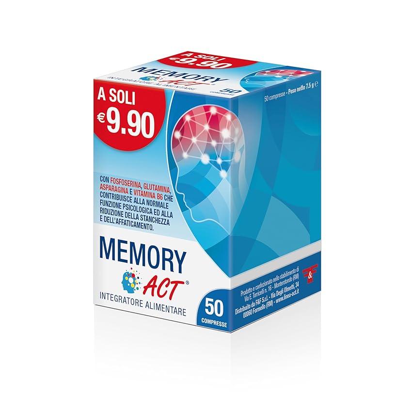 Immagine del prodotto ACT Memory - Compresse Blu, 50 Unità