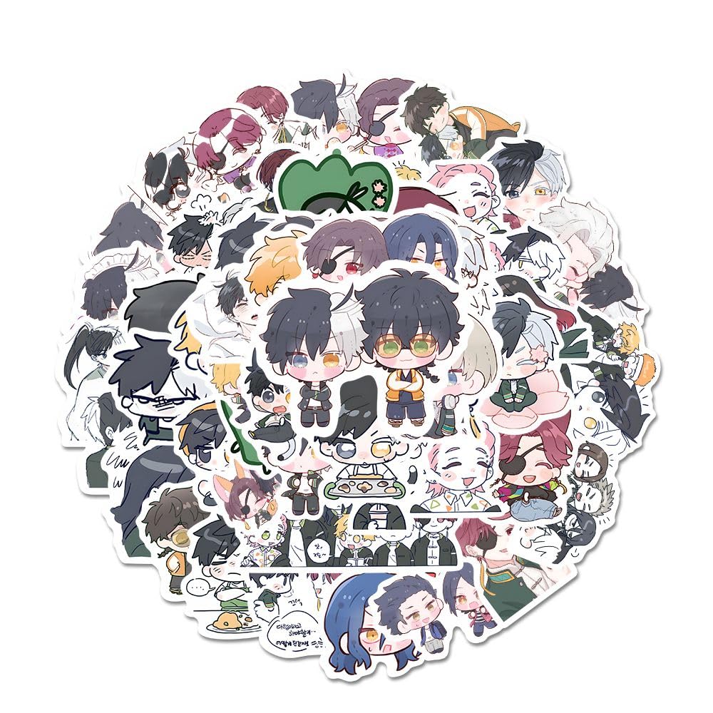 Jusongkwcp Multicolored Wind Breakers Stickers, 65 Pcs Anime Universe Robots Figure Vinyl Waterproof Diy Sticker Decals For Party, Water Bottle Scrapbook Laptop Skateboard Computer For Teens Students